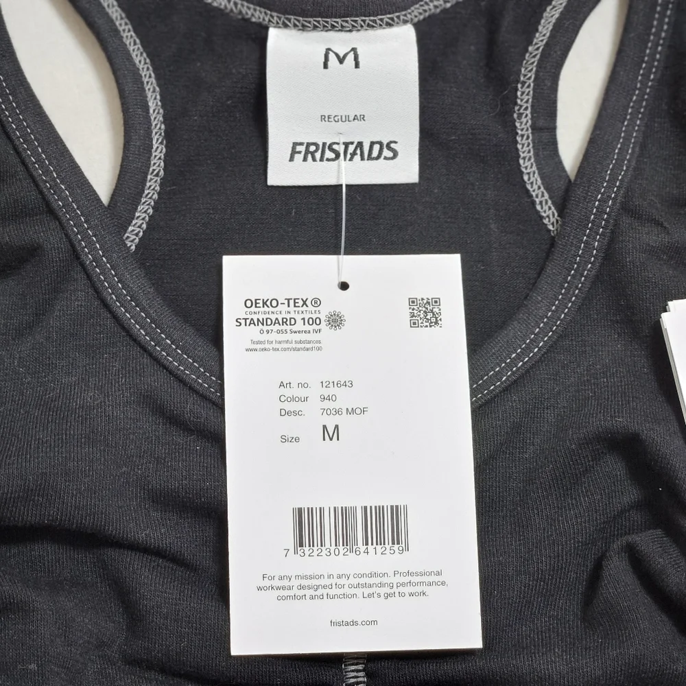Fristads NWT Womens Flamestat Arc & Flame Retardant Bra 7036 MOF Sweden Black M